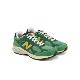 New Balance সবুজ হলুদ জাল এবং সুয়েড উপর ENCAP মিডসোল লাইফস্টাইল স্নিকার