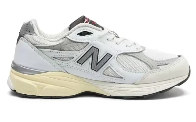 New Balance White Gray Mesh-and-Synthetic Upper ENCAP Midsole Lifestyle Sneakers 5
