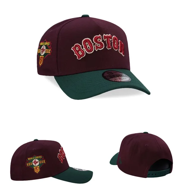 New Era 9FIFTY 波士顿红袜队森林绿棒球帽 3