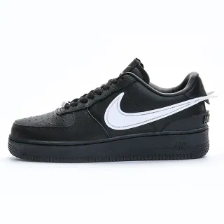 Nike Air Force 1 أسود وأبيض حذاء رياضي أسلوب حياة