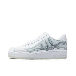 Nike Air Force 1 Chaussures style de vie esquelétiques rayons X blanches