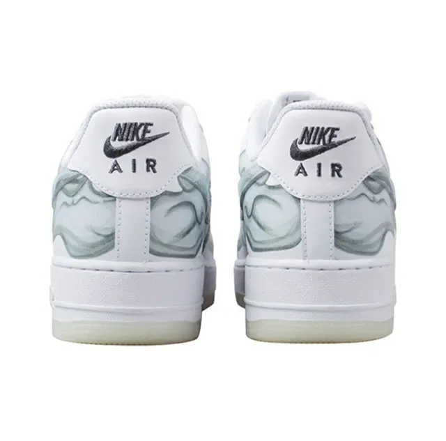 Nike Air Force 1 White Skeletal X-Ray Lifestyle Sneakers 3