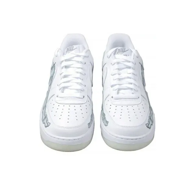 Nike Air Force 1 White Skeletal X-Ray Lifestyle Sneakers 5