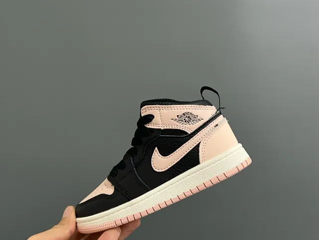 Nike Air Jordan 1 أبيض بنفسجي أسود أحذية كرة السلة 6