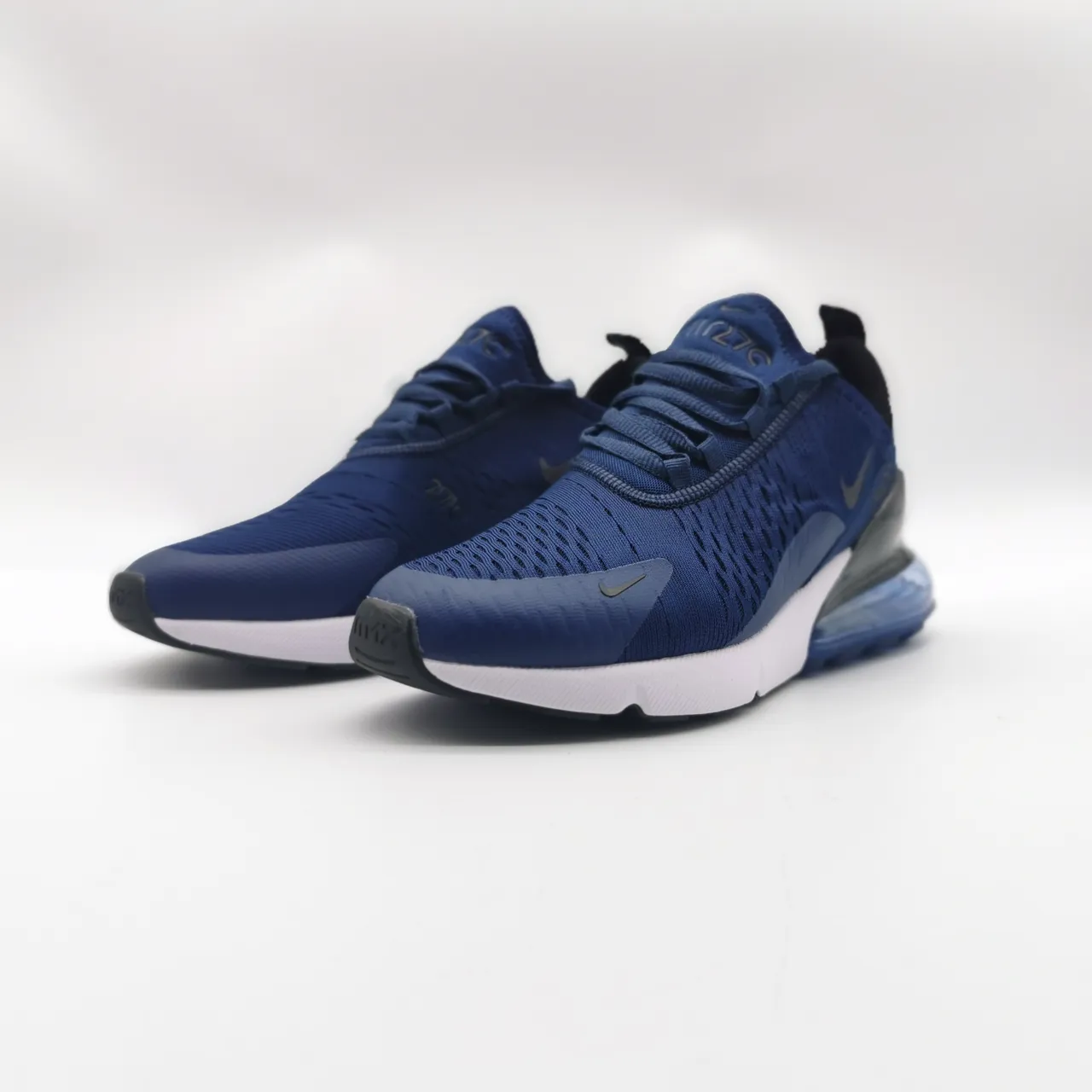 Nike Air Max 270 Deep Blue White Lifestyle Sneakers 6