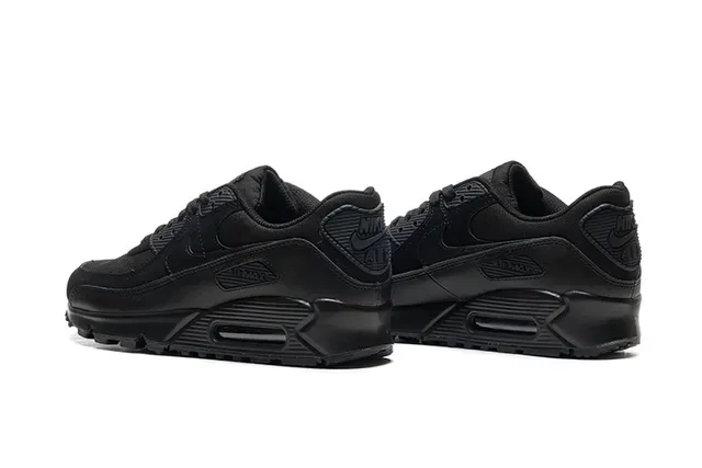 Sneakers Lifestyle Nike Air Max 90 Noires 3