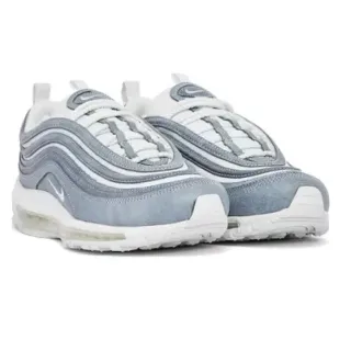 Nike Air Max 97 أحذية لايف ستايل مخملية أزرق فاتح-رمادي