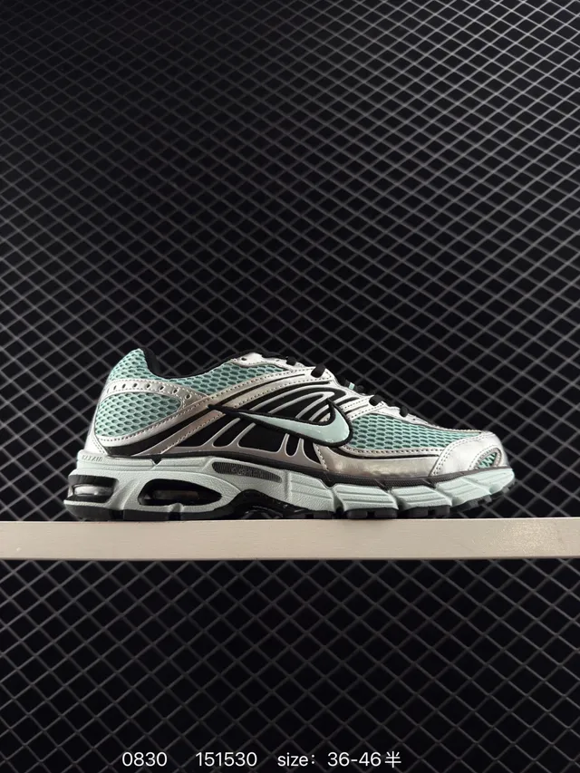 Nike Air Max Moto 2K Mint Green Silver Black Running Shoes 6