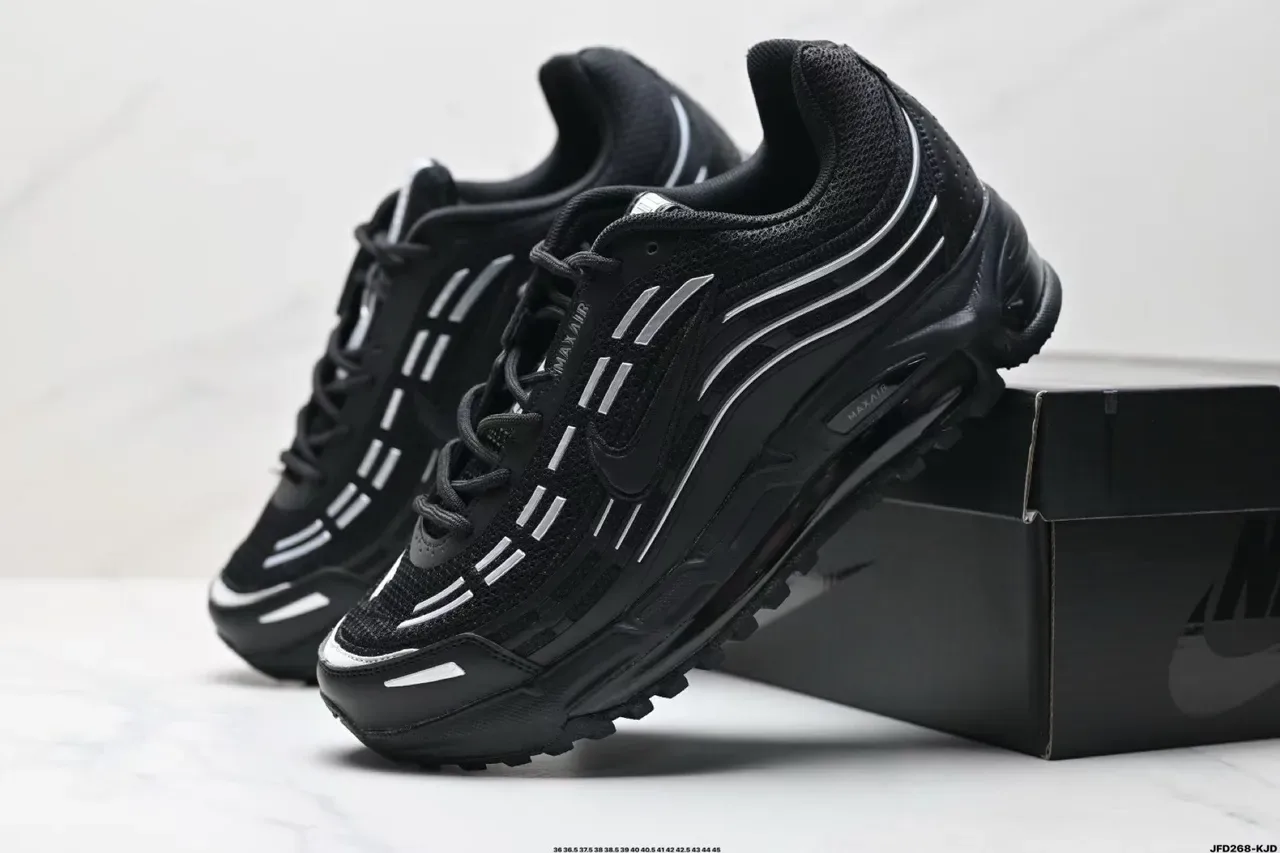 Nike Air Max Plus Negro Plata Zapatillas Lifestyle 6