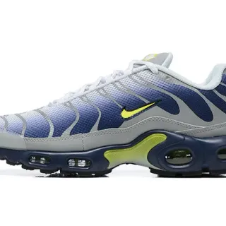 Nike Air Max Plus تدرج أزرق بحري ليمون أسلوب حياة حذاء رياضي