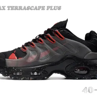 Nike Air Max Terrascape Plus أسود أحمر حذاء أسلوب حياة
