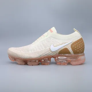 Nike Air VaporMax Flyknit Slip-On Beige Peach ستايل الحياة سنيكرز