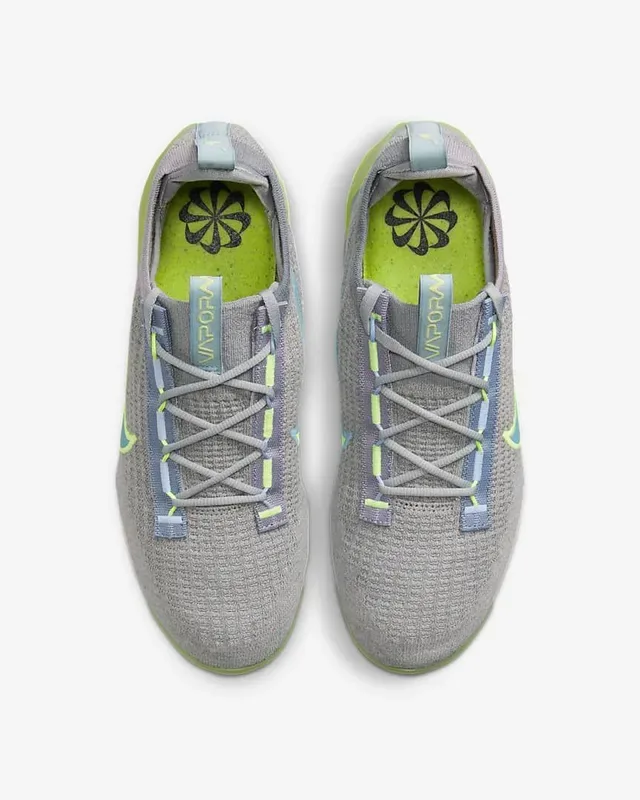 Nike Air VaporMax Plus Gris Verde Lima Zapatillas Lifestyle 6