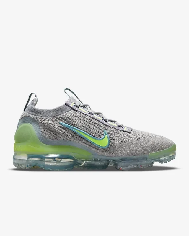 Nike Air VaporMax Plus Gris Verde Lima Zapatillas Lifestyle 7