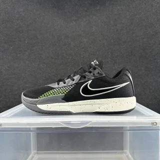 Nike Air Zoom Cut Chaussures de basket noir blanc vert néon