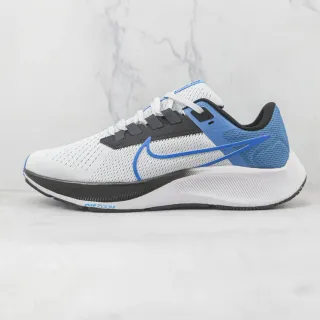 Nike Air Zoom Pegasus chaussures de course blanches bleues noires