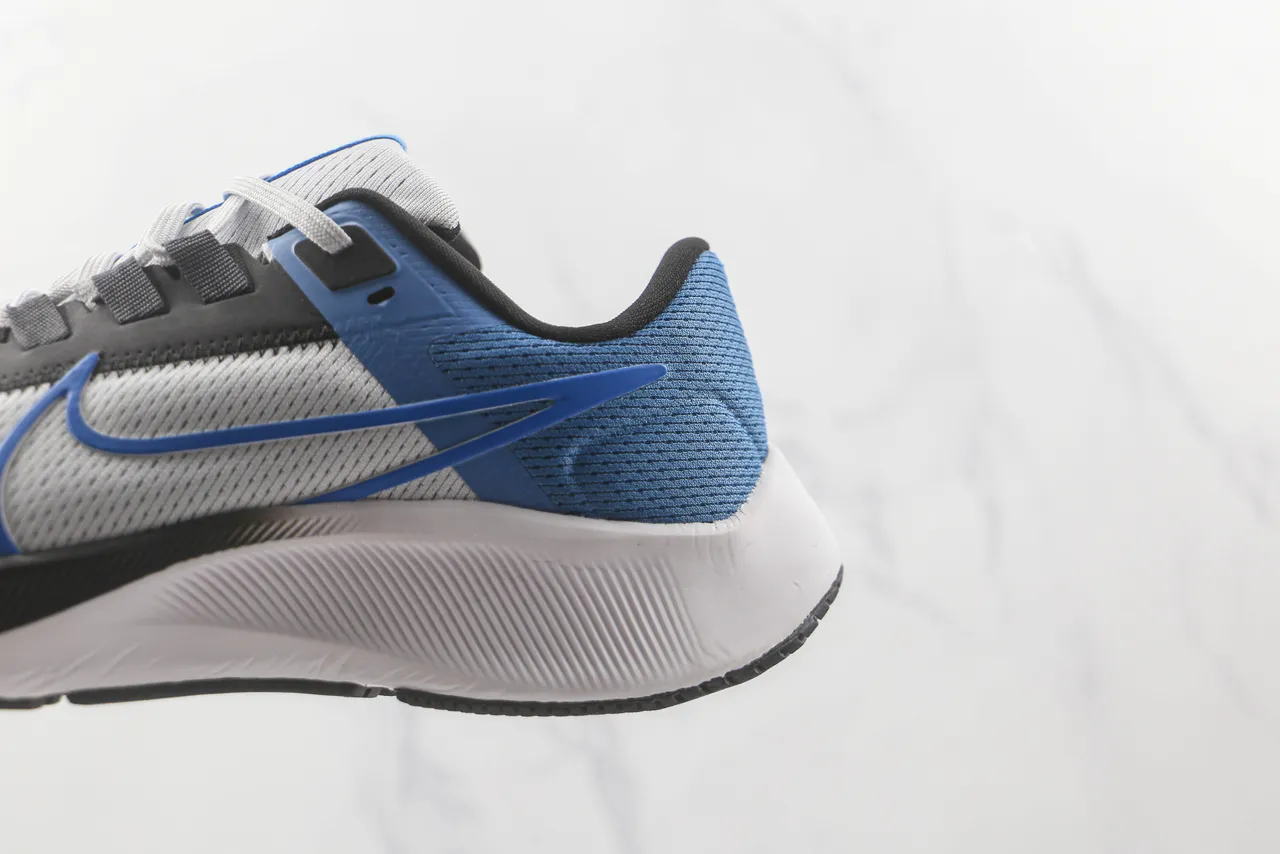 Nike Air Zoom Pegasus White Blue Black Running Shoes 7