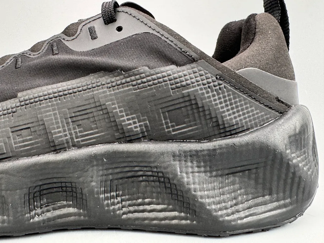 Nike Black Monochrome Sculpted Midsole Lifestyle Sneaker 7