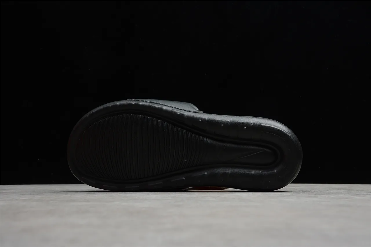 Nike Black Pink Single-Strap Molded Footbed Slippers 3