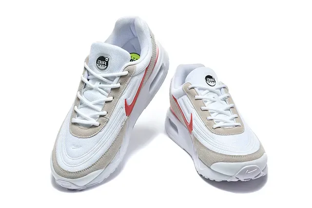 Nike Black White Mesh And Synthetic Upper Visible Air Cushioning Unit Lifestyle Sneakers 9