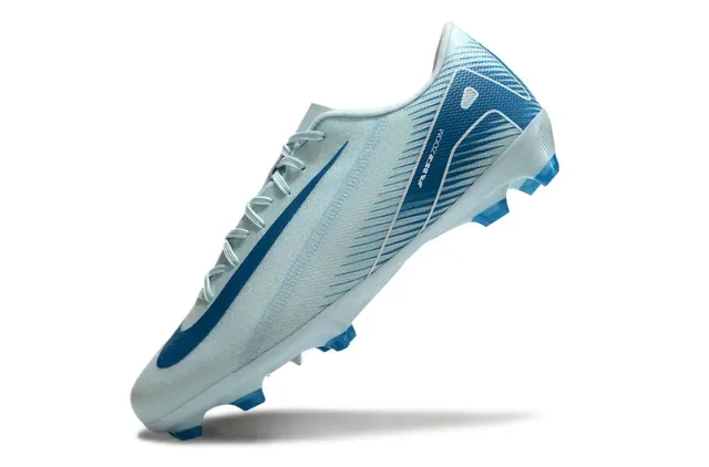 Nike Blue Navy Low-Cut Synthetic Mesh Upper Lateral Speed-Wing Graphic Firm-Ground Soccer Shoes 3