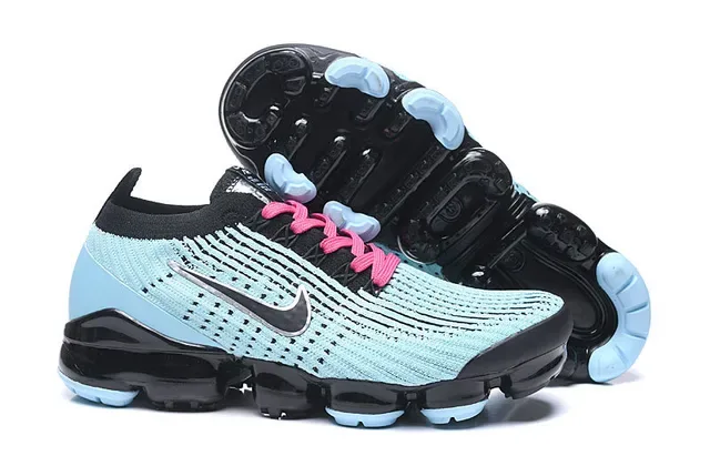 Nike 蓝粉 Flyknit 鞋面 可见 Air Cushioning 单元 生活方式运动鞋 5