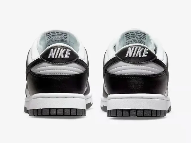 Nike Dunk Low 黑白生活方式运动鞋 2