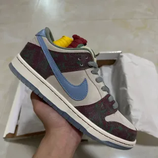Chaussures lifestyle Nike Dunk Low Maroon Green Camo