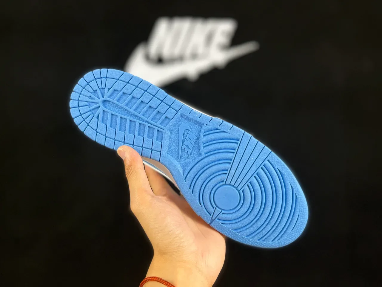 Nike Dunk Low Blanc et Bleu Clair Lifestyle Sneakers 2