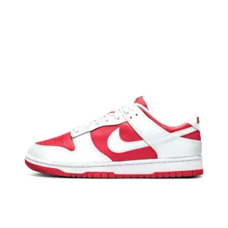 Nike Dunk Low Branco Vermelho Tênis Lifestyle
