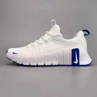 Nike Free RN सफेद और रॉयल नीला रनिंग जूते