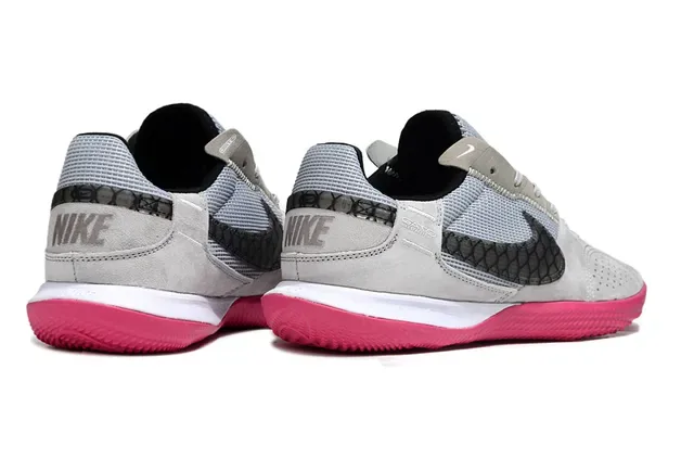 Nike Gato 蓝黄 麂皮面 穿孔 Swoosh Overlay 室内足球鞋 12