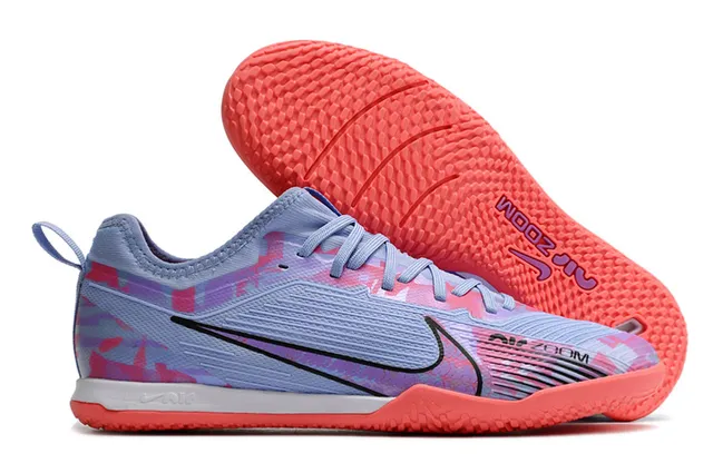 Nike सुनहरा काला धातुकी तांबा ऊपरी लेस और कॉलर इनडोर सॉकर जूते 11