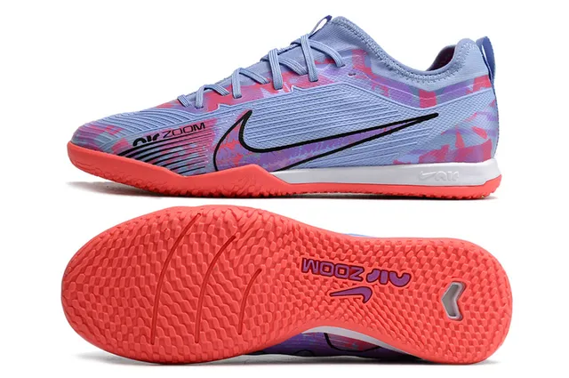 Nike सुनहरा काला धातुकी तांबा ऊपरी लेस और कॉलर इनडोर सॉकर जूते 12