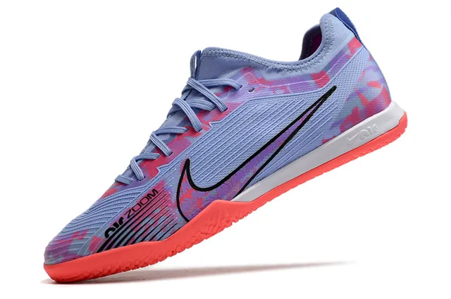 Nike सुनहरा काला धातुकी तांबा ऊपरी लेस और कॉलर इनडोर सॉकर जूते 14