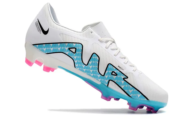 Nike Gold Pink Metallic Copper Upper White Swoosh Firm-Ground Soccer Shoes 17