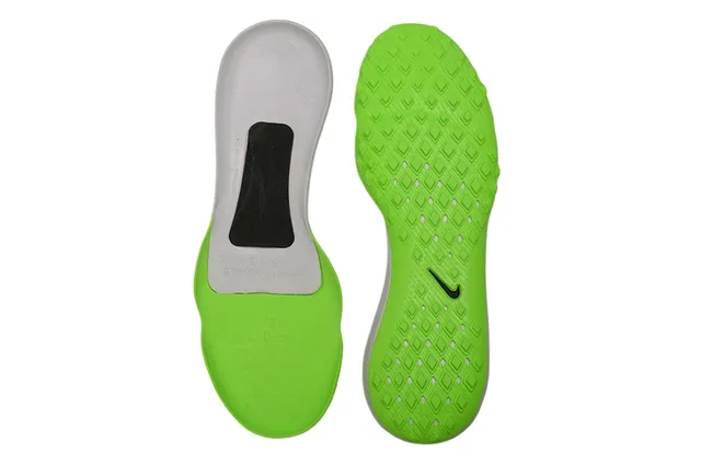 Nike Green White Atomknit Knit Upper Neon Gradient Turf Soccer Shoes 2