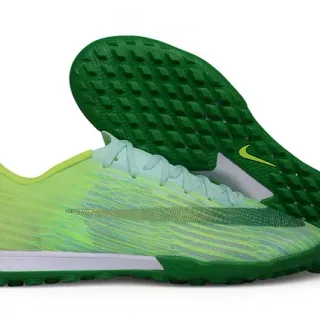 Nike Vert Jaune Tricot Haut Dégradé Turf Chaussures de Football