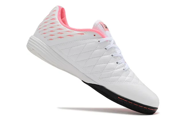 Nike HYPERFUSE White Pink Indoor Soccer Shoes 3