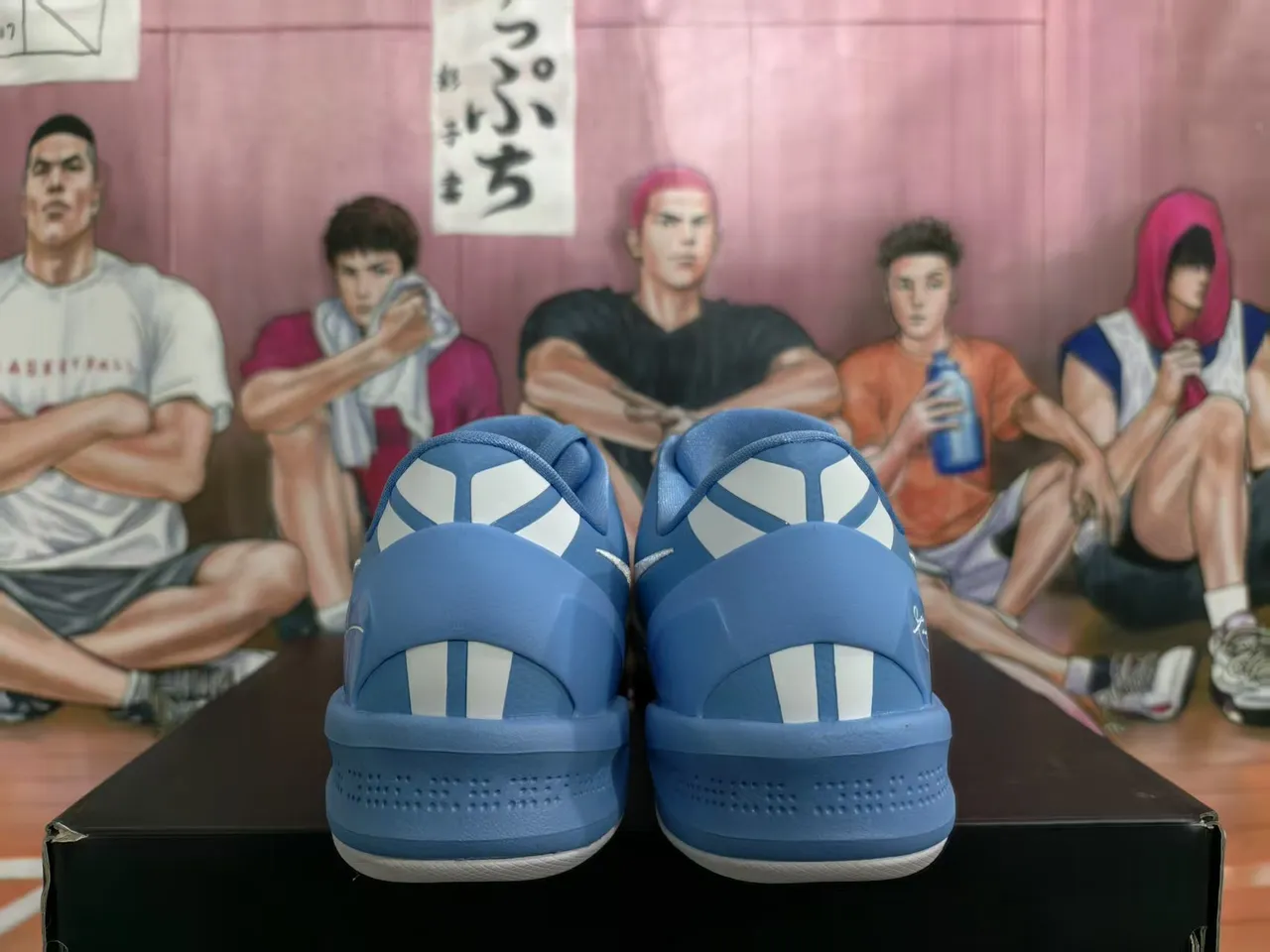 Nike Kobe A.D. Blue Silver Chaussures de Basketball 5