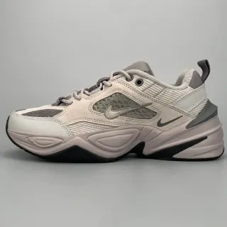 Nike M2K Tekno বেইজ গ্রে চাঙ্কি স্নিকার্স