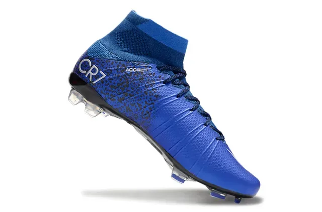 Nike Mercurial Superfly 蓝黑豹纹 Firm-Ground 足球鞋 2