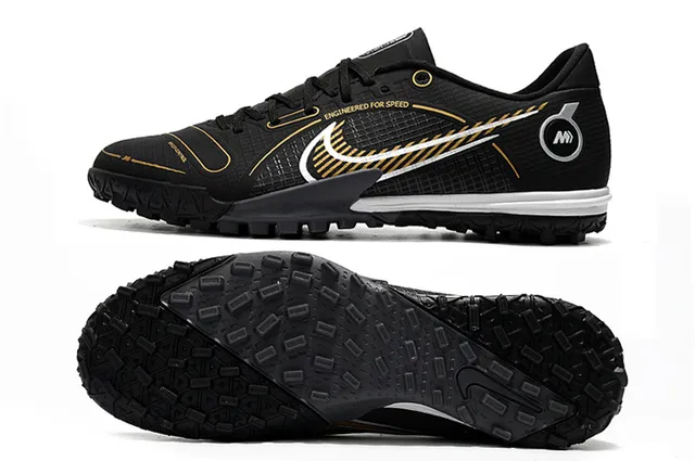 Nike Mercurial Turf 白色 蓝色 霓虹酸橙 Turf 足球鞋 23