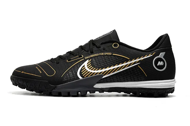 Nike Mercurial Turf 白色 蓝色 霓虹酸橙 Turf 足球鞋 24