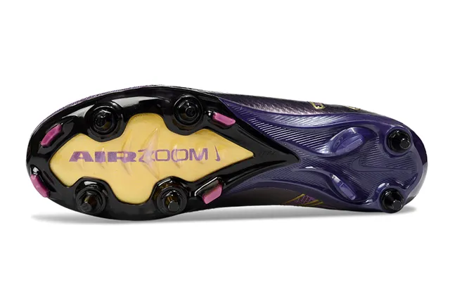 Nike Mercurial Vapor KM Púrpura Metálica Tierra Firme Zapatos de Fútbol 6