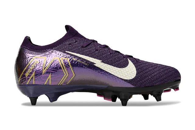 Nike Mercurial Vapor KM Púrpura Metálica Tierra Firme Zapatos de Fútbol 7