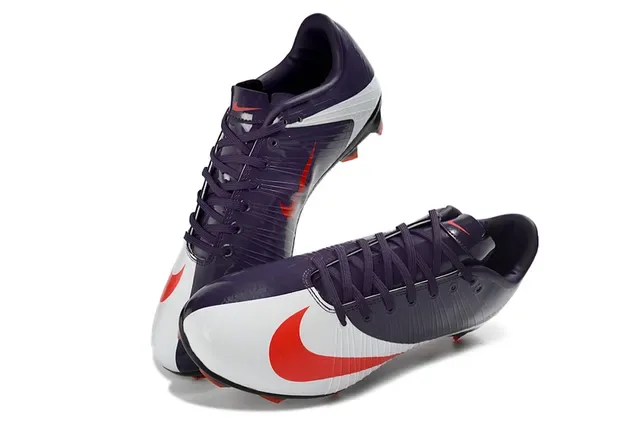 Nike Mercurial Vapor Roxo Vermelho Sapatos de Futebol Baixo Sintético Textura Acanalada Gramado Firme 7