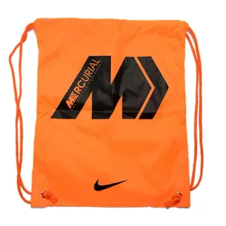 Nike नारंगी काला ड्रॉस्ट्रिंग-टॉप सैक-स्टाइल टोट बैग