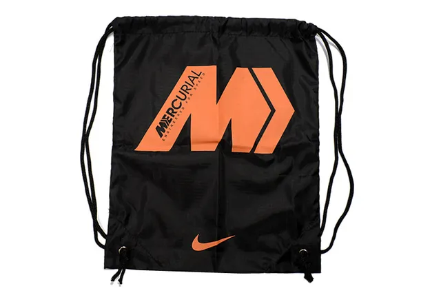 Nike नारंगी काला ड्रॉस्ट्रिंग-टॉप सैक-स्टाइल टोट बैग 3