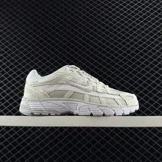 Nike P-6000 بيج وأبيض سنيكرز لايف ستايل
